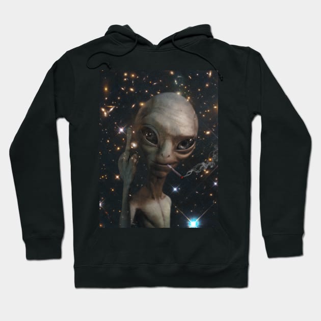 illegal alien Hoodie by DreamCollage